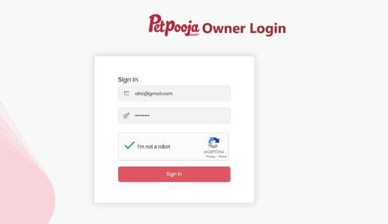 Petpooja Owner Login