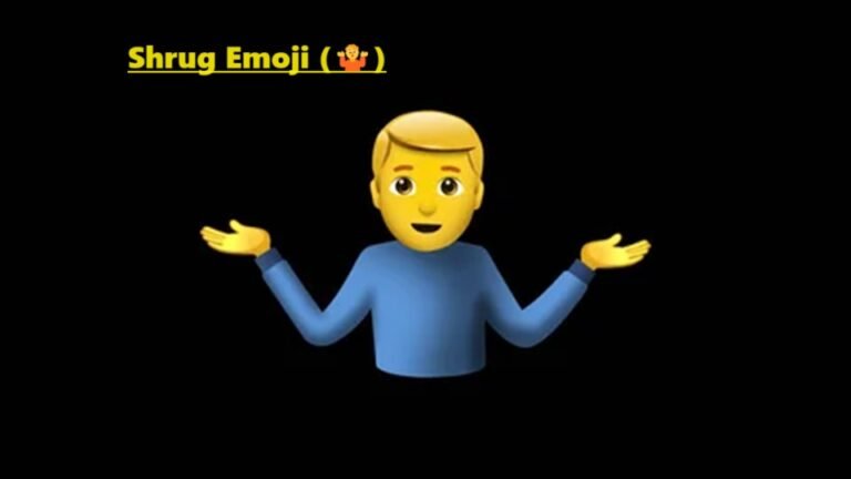A Quick Tutorial on the Shrug Emoji (🤷)