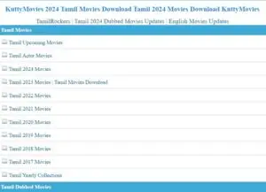 Alternatives to Kuttymovies24