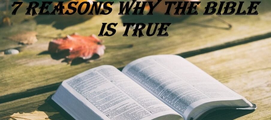 7 reasons why the bible is true