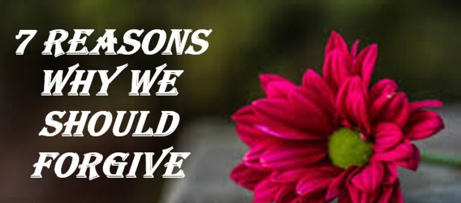 7 reasons why we should forgive